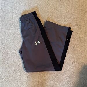 Under Armour Charcoal and Black Athletic Pants